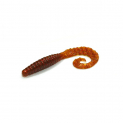 Приманка Bait Breath Curly Grub 3,5" (10шт) Ur23 Ｐｕｍｐｋｉｎ／ｒｅｄ