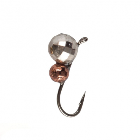 Мормишка Intech Ice Jig Мураха з петелькою (мілка грань) ø4.0*2.5 (1шт) #08 мрамор Мормишка Intech Ice Jig Мураха з петелькою (мілка грань) ø4.0*2.5 (1шт) #08 мрамор