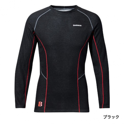 Термобілизна Shimano (верх, medium)  IN-040N Black L