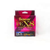 Шнур плетений Seaguar PE X8 Grandmax 200m #0.6 (14lb/6.4kg)