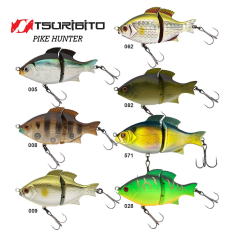 Воблер Tsuribito Pike Strike 88SP (88 мм, 7.2 gr, 1 м) 001 Воблер Tsuribito Pike Strike 88SP (88 мм, 7.2 gr, 1 м) 001