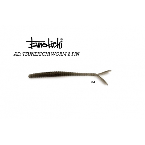 Приманка AD.Tsunekichi Worm 2 pin 04 Приманка AD.Tsunekichi Worm 2 pin 04