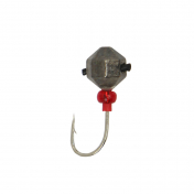 Мормишка Intech Ice Jig Кристал з отвором (кембрік) ø5.0 (5шт) g №14 #02 серебро