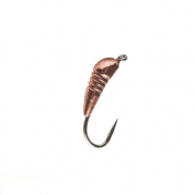 Мормишка Intech Ice Jig Банан з насічкою ø2.5 (10шт) 0,31g №16 #03 медь