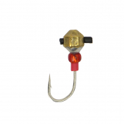 Мормишка Intech Ice Jig Кристал з отвором (кембрік) ø3.0 (10шт) 0,25g №18 #01 золото