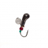 Мормишка Intech Ice Jig Клюшка з отвором Cat Eye ø3.8 (1шт) #41 черный W