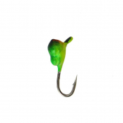 Мормишка Intech Ice Jig Неваляшка ø2.0 (10шт) 0,1g №20 #02 серебро
