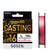 Шнур плетений Gosen Answer Casting PE X16 150m