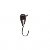 Мормишка Intech Ice Jig Капля з петелькою  ø4.0 (10шт) 1,01g №14 #04 черный