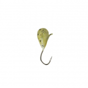 Мормишка Intech Ice Jig Капля з петелькою  ø2.5 (10шт) 0,23g №18 #08 мрамор