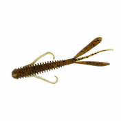 Приманка Keitech Hog Impact 3.5" (10 шт) 101 Green Pumpkin PP