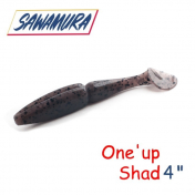 Виброхвост Sawamura One'Up Shad  4" (7 шт.) 94