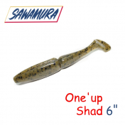 Виброхвост Sawamura One'Up Shad  6" (5 шт.) 46