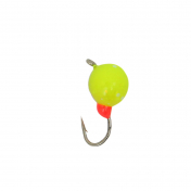Мормишка Intech Ice Jig Кулька з петелькою Eye ø3.0 (10шт) 0,26g №18 #24 черный об
