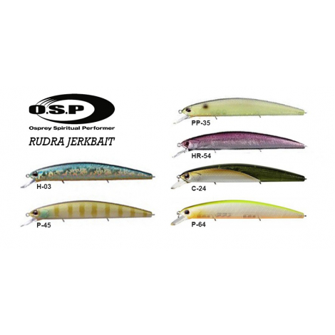 Воблер O.S.P Rudra 130F (130 mm, 20 gr) H-03 Воблер O.S.P Rudra 130F (130 mm, 20 gr) H-03