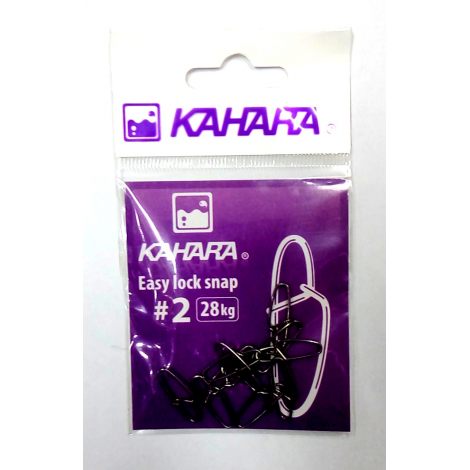 Застібка Kahara Easy lock snap #2 (10шт) Застібка Kahara Easy lock snap #2 (10шт)