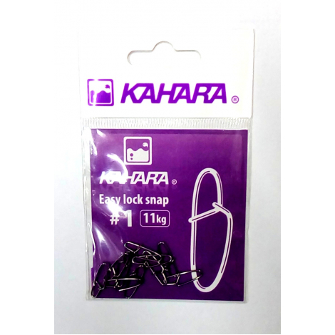 Застібка Kahara Easy lock snap #1 (10шт) Застібка Kahara Easy lock snap #1 (10шт)
