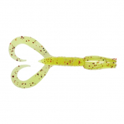 Приманка Keitech Little Spider 3" (8 шт) PAL#01 Chartreuse Red Flake