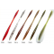 Приманка Tsunekichi Worm 4" (10 шт.) 70023 Watermelon neon flakes (NS)