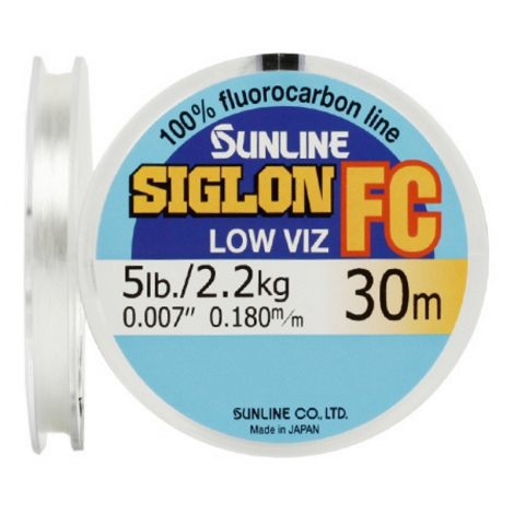 Флюорокарбон Sunline Siglon SIG-FC 0,10 mm, 1,5 lb (30 m) Флюорокарбон Sunline Siglon SIG-FC 0,10 mm, 1,5 lb (30 m)
