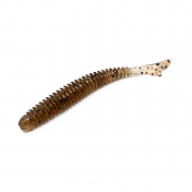Приманка Bait Breath U30 Fish Tail Ringer 2" (10шт.) 142 Green Pumpkin/Black・Red Flake