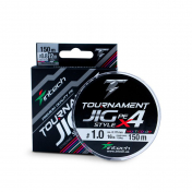 Шнур плетений Intech Tournament Jig Style PE X4 Multicolor 150m 0.8 (12lb / 5.44kg)