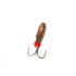 Мормишка Intech Ice Jig Чортик з насічкою ø2.9 (10шт) #03 медь