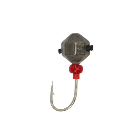 Мормишка Intech Ice Jig Кристал з отвором (кембрік) ø5.0 (5шт) g №14 #04 черный Мормишка Intech Ice Jig Кристал з отвором (кембрік) ø5.0 (5шт) g №14 #04 черный