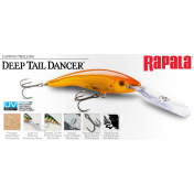 Воблер Rapala Deep Tail Dancer 09F (9 см, 13 гр, 6 м) SD