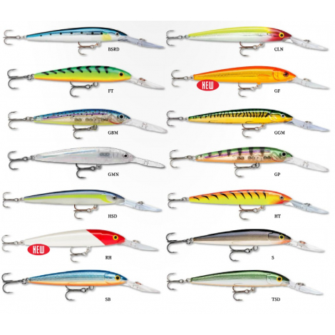 Воблер Rapala Down Deep Husky Jerk 10SP (10 см, 11 гр, 2,1 - 4.8 м) GP