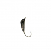 Мормишка Intech Ice Jig Банан з насічкою ø2.5 (10шт) 0,31g №16 #06 космос