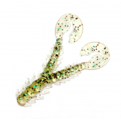 Приманка Bait Breath U30 Bug Flap 2,4" (8 шт.) #144 Watermelon/Black/Green Flake