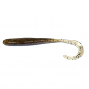 Приманка Bait Breath U30 Fish Curly 2,5" ( 8шт.) #120 Green Pumpkin/Seed