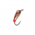 Мормишка Intech Ice Jig Банан з насічкою ø3.0 (10шт) 0,5g №16 #16 медь ф Мормишка Intech Ice Jig Банан з насічкою ø3.0 (10шт) 0,5g №16 #16 медь ф