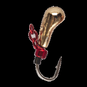 Мормишка Intech Ice Jig Клюшка з отвором ø3.8 (10шт) 0,75g №14 #10 золото ц