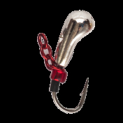 Мормишка Intech Ice Jig Клюшка з отвором ø3.8 (10шт) 0,75g №14 #11 серебро ц