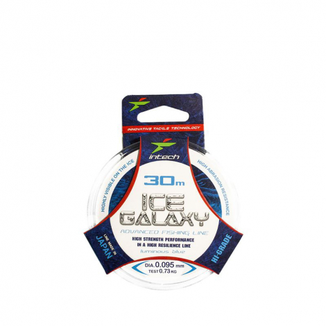 Волосінь Intech Galaxy Ice Line 30m 0.236mm, 4.52kg Волосінь Intech Galaxy Ice Line 30m 0.236mm, 4.52kg