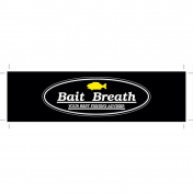 Наліпка 15x7 см Bait Breath