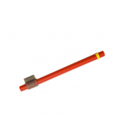 Кивок силіконовий Intech RED4 80мм (1шт) 2.5 - 8.5гр