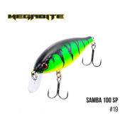 Воблер Megabite  Samba 100 SP (60 мм, 14,8 гр, 1 m) 19