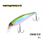 Воблер Megabite  Stream 70 SP (70 мм, 6,4гр,  0,8m) 11