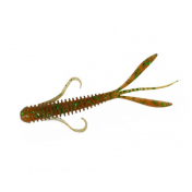 Приманка Keitech Hog Impact 3.5" (10 шт) EA#02 Peach Green FLK