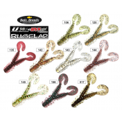 Приманка Bait Breath U30 Bug Flap 2,4" (8 шт.) #142 Green Pumpkin/Black