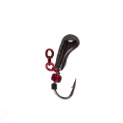 Мормишка Intech Ice Jig Клюшка з отвором ø3.8 (10шт) 0,75g №14 #13 черный ц