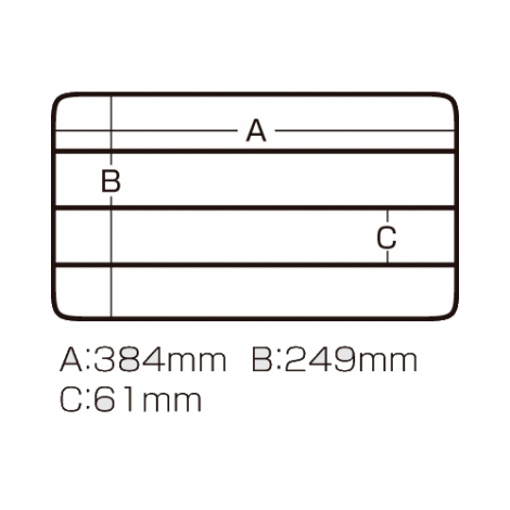 Коробка Meiho Versus VS-3045 Smoke BK
