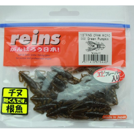Приманка Reins Ring Craw Micro 1.5" #002 Приманка Reins Ring Craw Micro 1.5" #002