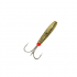 Мормишка Intech Ice Jig Чортик з насічкою ø3.3(5шт) 1,65g 3х№10 #01 золото Мормишка Intech Ice Jig Чортик з насічкою ø3.3(5шт) 1,65g 3х№10 #01 золото