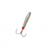 Мормишка Intech Ice Jig Чортик з насічкою ø3.3(5шт) 1,65g 3х№10 #02 серебро Мормишка Intech Ice Jig Чортик з насічкою ø3.3(5шт) 1,65g 3х№10 #02 серебро