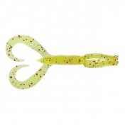 Приманка Keitech Little Spider 3.5" (5 шт) PAL#01 Chartreuse Red Flake