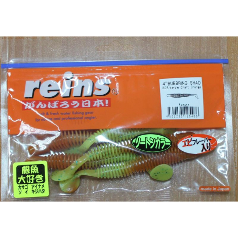 Приманка Reins Bubbling Shad 4" 308 Приманка Reins Bubbling Shad 4" 308